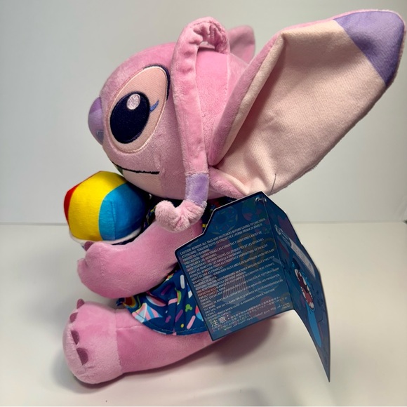 NWT. Disney Angel Stitch Attacks Snacks Plush, Shaved Ice snow cone. - Picture 7 of 11